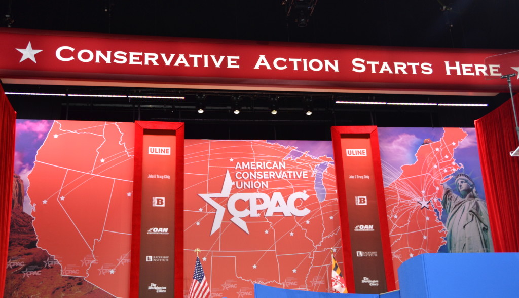 Photo by David Fishman: Main stage at CPAC 2015